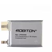 Аккумулятор литий-полимерный Li-Pol Robiton 503040UN 3,7В 550мАч (без защиты) 1шт