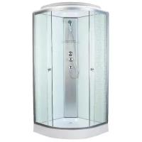 Душевая кабина Aquapulse 4022D 90x90 square white