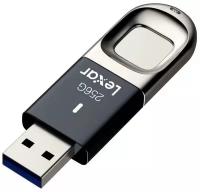 USB Flash накопитель Lexar 256Gb Lexar JumpDrive Fingerprint F35 (LJDF35-256BBK)