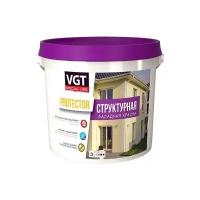 Декоративное покрытие VGT Protector, белый, 7 кг, 4.7 л