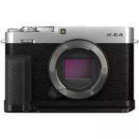 Fujifilm Цифровая фотокамера Fujifilm X-E4 ACC Kit Silver