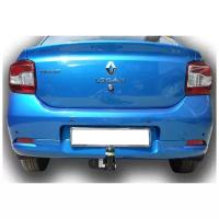 Фаркоп Leader Plus, RENAULT LOGAN 2005-2014/2014-2018 \SANDERO 2014-2018\SANDERO STEPWAY 2014-.+ сертификат