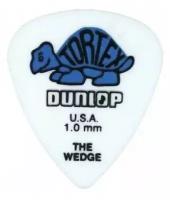 Медиаторы DUNLOP 424R1.0 TORTEX WEDGE 1.0 mm, 1 шт