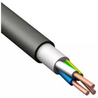 Кабель силовой ВВГ-НГ-LS 3×1,5 мм², 100 м, ГОСТ, Конкорд