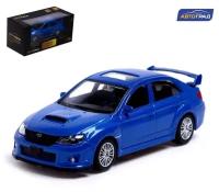 Автоград Машина металлическая SUBARU WRX STI, 1:43, цвет синий