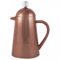 Кофейник с двойными стенками Kitchen Craft La Cafetiere Thermique, 1 л. медный