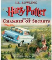 Книга Scholastic Harry Potter and the Chamber of Secrets с иллюстрациями Джима Кэя на английском языке