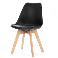 Стул Barneo N-12-2 Sephi PU черный, Eames style