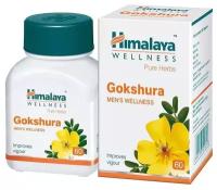 Таблетки Гокшура Хималая Хербалс (Gokshura Himalaya Herbals) для улучшение сексуального желания и эректильной дисфункции, 60 таб