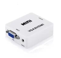 Конвертер VGA+Audio в HDMI, со звуком