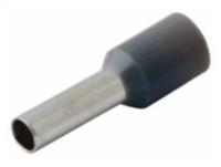 Наконечник штыревой втулочный изолированный Rexant, длина 9 мм, 4 мм² (НШВи 4.0-9) серый {08-0821} (упак 100 шт)