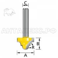 Фреза паз. фасонная "Классическая" 8,73R 38,1х22,2х12х38x2T Makita D-11097