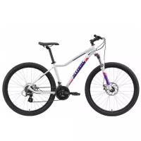 Велосипед Stark Viva 27.2 D белый/фиолетовый (2021) (16" - ваш рост 155-170 см)