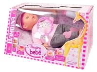 Кукла Bambina Bebe, 40 см, с живой мимикой, со звуковыми эффектами ITM BD308-M8