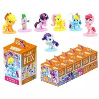 Свитбокс "MY LITTLE PONY чиби" Мармелад и игрушка в коробочке, 10шт х 10г