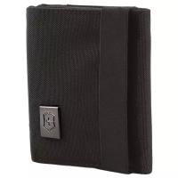 Victorinox Бумажник VICTORINOX Lifestyle Accessories 4.0 Tri-Fold Wallet, чёрный, нейлон, 9x3x10 см