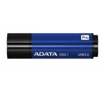 Флеш-накопитель USB 3.0 64GB A-Data S102 Pro (Read 600х) синий алюминий