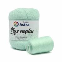 Пряжа Astra Premium 'Пух норки' (Mink yarn) 50гр 290м (+/- 5%) (80%пух, 20%нейлон) (+нить 20гр)