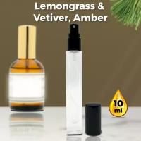 "Lemongrass & Vetiver, Amber" - Духи унисекс 10 мл + подарок 1 мл другого аромата