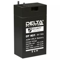 Аккумулятор для фонарей трофи 4В 1.0А.ч Delta DT 401 (3шт.в упак.)