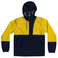 Куртка Quiksilver Pop Over, размер L, синий, желтый