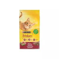 Friskies Сухой корм для кошек с мясом, курицей и овощами 1205361712384638, 10 кг (2 шт)
