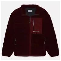 Мужская флисовая куртка thisisneverthat SP Sherpa Fleece Pocket бордовый