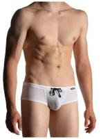 Плавки-хипсы "M960 - Beach Hot Pants White" / Manstore / Белый / Размер XL