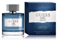 Туалетная вода мужская GUESS 1981 Indigo men 100 мл Гесс мужские духи ароматы для него парфюмерия для мужчин