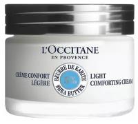 Увлажняющий крем для лица с маслом карите L'Occitane Light Comforting Cream Shea Butter /50 мл/гр