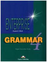 Enterprise 4 Grammar Book Intermediate Грамматический справочник