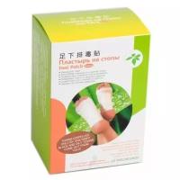 Китайский Детокс пластырь на стопы Foot Patch Natural от Bang De Li, 20 шт