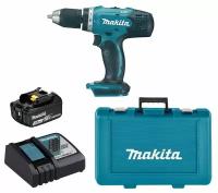 Аккумуляторная дрель-шуруповерт Makita DDF453RF (18V, 1 x 3.0Ah, з/у, Li-Ion)