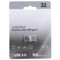 USB Flash Drive 32Gb - Lexar Dual Type-C and Type-A LJDD35C032G-BNBNG