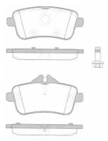 Комплект тормозных колодок Remsa 1503.10