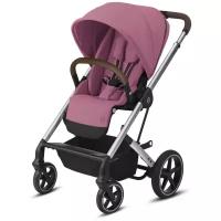 Коляска прогулочная Cybex Balios S Lux SLV с дождевиком Magnolia Pink