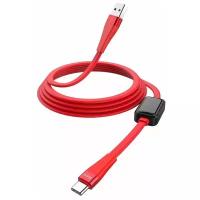 Кабель USB - Lightning 1.2м Hoco S4 - Красный