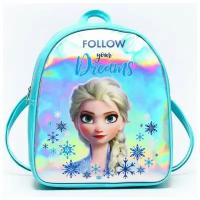 Disney Рюкзак детский "Follow your dreams", Холодное сердце