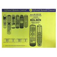 Пульт к IRC6181DD Rolsen AUX/DVD