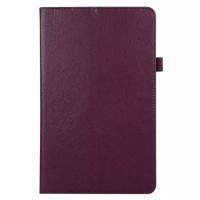Чехол книжка для планшета Huawei MediaPad M6 10.8 (2019), кожаная (фиолетовый)