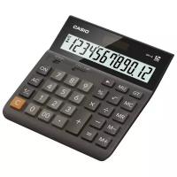 Калькулятор настольный полноразмерный Casio DH-12-BK-S-EH, 12-разрядный
