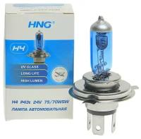 Лампа 24V H4 75/70W P43t Super White HNG 24443SW