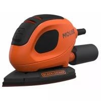 Дельтовидная шлифовальная машина Mouse 55 Вт, BLACK+DECKER BEW230-QS, набор из 6 шкурок