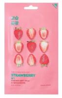 Holika Holika Освежающая тканевая маска Pure Essence Mask Sheet Strawberry, клубника