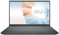 Ноутбук MSI Modern 14 B11MOU-1239RU 9S7-14D334-1239 i5 1155G7/8GB/256GB SSD/Iris Xe graphics/14"/IPS/Win11Pro/темно-серый