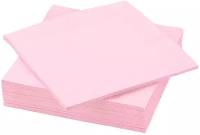 FANTASTISK фантастиск салфетка бумажная 40x40 см светло-розовый 50шт