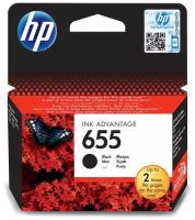 Картридж струйный HP 655 CZ109AE черный