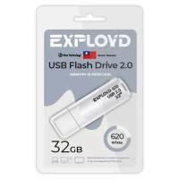 Флешка USB 2.0 Exployd 32 ГБ 620 ( EX-32GB-620-White )