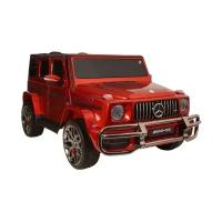 RiverToys Автомобиль Mercedes-AMG G63 4WD S307, вишневый глянец