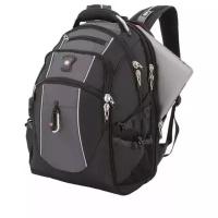 Рюкзак Swissgear 15”,чёрный/серый, 34x23x48 см, 38 л